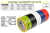 Izolační pásky elektrikářské PVC 12mm délka 10m barevné Yato balení 10 kusů
