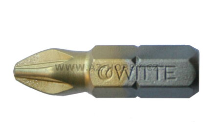 Bit WITTE PH2x25mm TiN