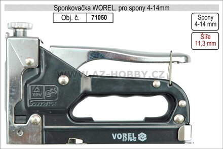 Sponkovačka Vorel pro spony 4-14 mm