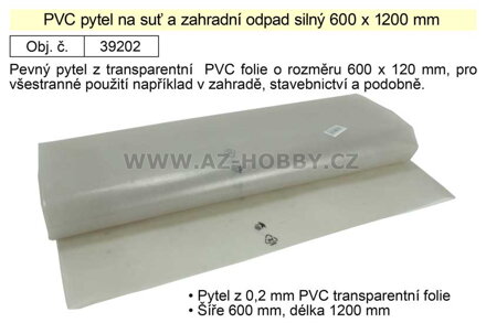 PE pytel na suť 600x1200x0,2mm