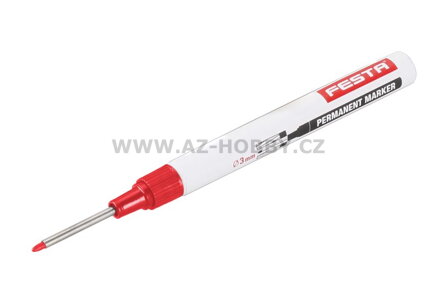 FESTA tužka značkovač hloubkový permanentní (fix) červený