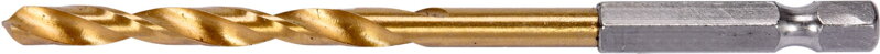 Vrták do kovu HSS-titan 2,0mm se šestihranou stopkou 1/4" Yato YT-44751