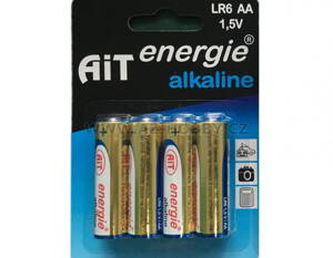 Baterie AiT Alkaline LR6 AA 4ks blistr