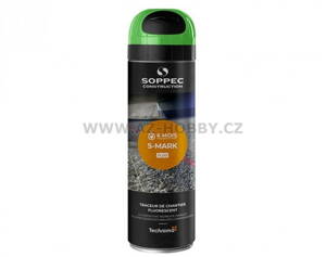 SOPPEC sprej fluorescenční S-MARK 6M zelený 500ml