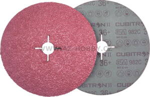 3M Cubitron Fíbrový Disk 982C, 125 mm x 22mm, P 36, keramické zrno