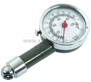 VERKE Měřič tlaku vzduchu, manometr 0-7,5bar