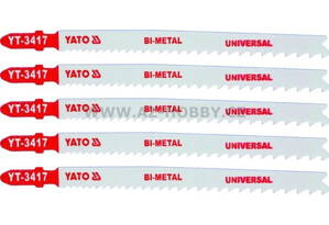 Pilové plátky Yato Bi-metal univerzál set 5 kusů YT-3417