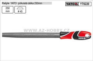 Rašple  YATO půlkulatá délka 250mm