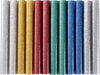 EXTOL CRAFT tyčinky tavné, mix barev se třpytem (glitter), pr.11x100mm, 12ks  9911