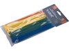 EXTOL PREMIUM pásky stahovací barevné, 150x2,5mm, 100ks, (4x25ks), 4 barvy, nylon PA66