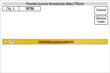 Pravítko kovové řemeslnické délka 750mm (žluté)
