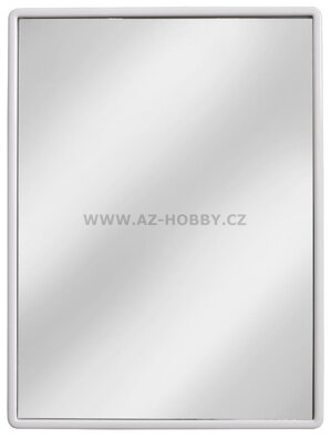 Zrcadlo obdelník 30x40cm  MATĚJ bílé