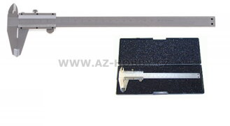 Měřítko posuvné kovové, 0-200mm, rozlišení ± 0,05mm, dva typy čelistí pro různé typy měření