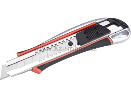 EXTOL PREMIUM nůž ulamovací kovový s výstuhou, 18mm Auto-lock 8855024