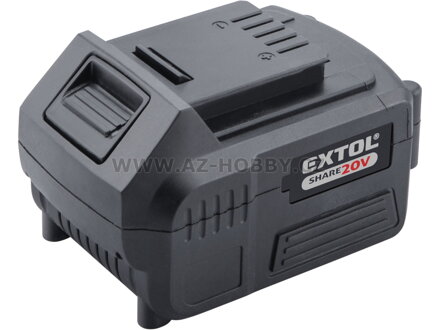 EXTOL PREMIUM baterie akumulátorová SHARE20V, Li-ion, 4000mAh 8891882