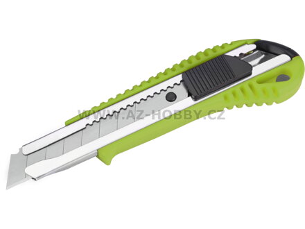 EXTOL CRAFT nůž ulamovací s kovovou výstuhou, 18mm Auto-lock 955006