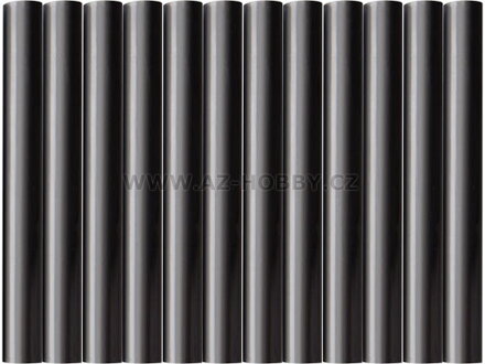 EXTOL CRAFT tyčinky tavné, černá barva, pr.11x100mm, 12ks  9913