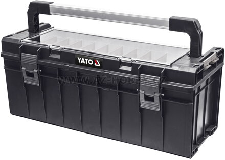 YATO Kufr na nářadí plastový box s organizérem 650x270x272mm YT-09184