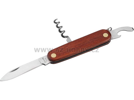 Nůž kapesní zavírací 3dílný, nerez, 85mm