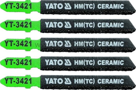 Pilové plátky Yato HM na keramiku set 5 kusů YT-3421