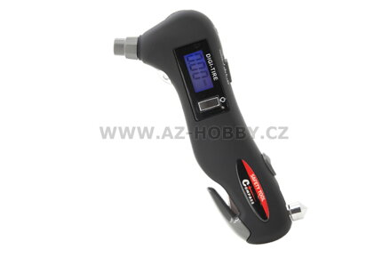 Digitální měřič tlaku pneumatik 0-10bar SAFETY TOOL