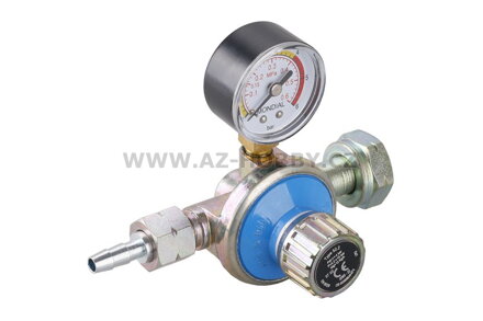 Regulátor tlaku plynu 0,5-4bar s manometrem 