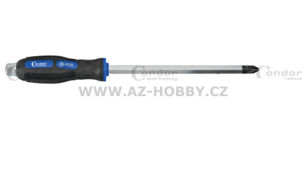 CONDOR Profi šroubovák úderový křížový PH2 x100mm, S2, 6tihraný dřík