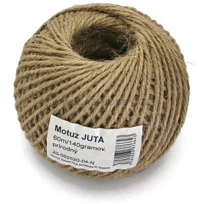 Motouz 140g/60m juta natural  BALLPACK