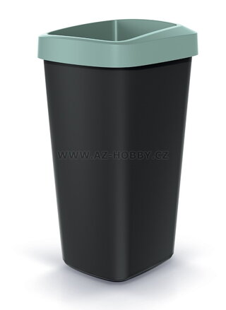 Koš odpadkový bez víka 25L  COMPACTA Q sv.zelená