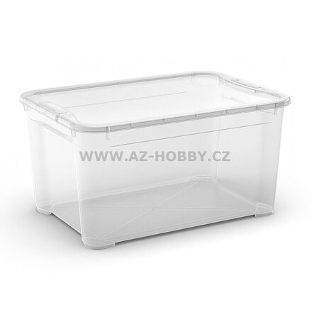 Box úložný T BOX 47L 55,5x39x28,5cm čirý