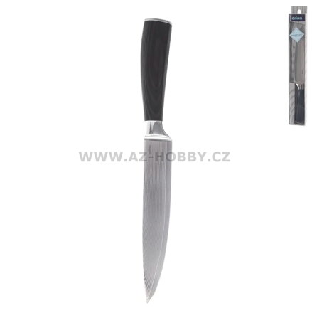 Nůž kuchyňský 17,5cm damašková ocel, pakka