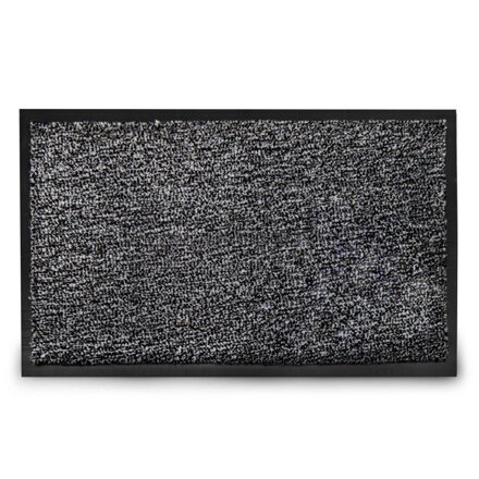 Rohožka 60x80cm guma/koberec  FINE šedá
