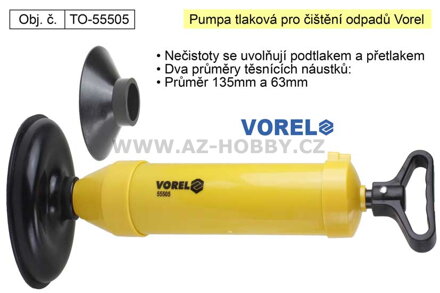Pumpa na čištění odpadů Vorel 55505
