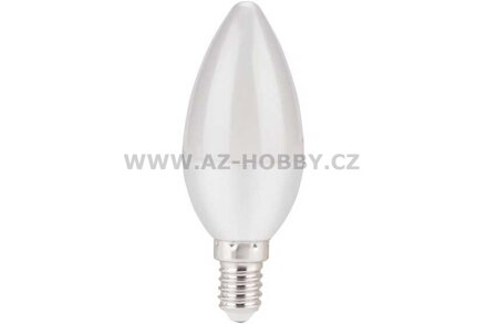 Žárovka LED svíčka, 5W, 450Lm, E14, denní bílá, EXTOL LIGHT 43022