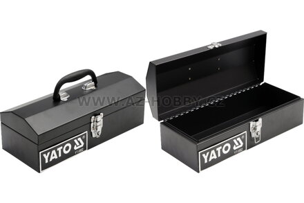 Kufr kovový na nářadí 36 x 15 x 11 cm 1-komorový Yato