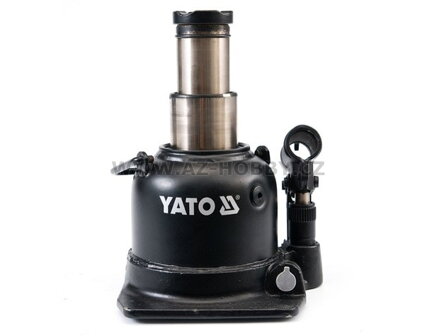 Zvedák hydraulický  YATO panenka s 2 stupňovým pístem, 10 tun zdvih 125 - 225 mm