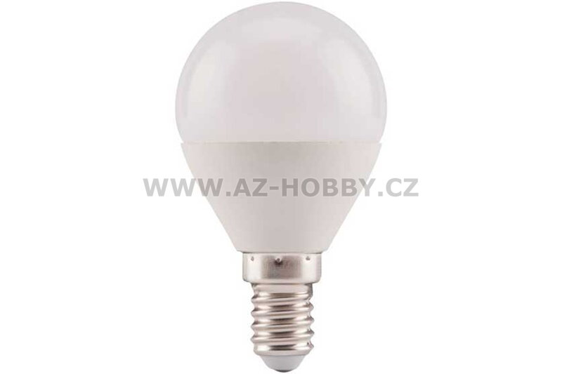 Žárovka LED mini, 5W, 410Lm, E14, teplá bílá, EXTOL LIGHT 43010